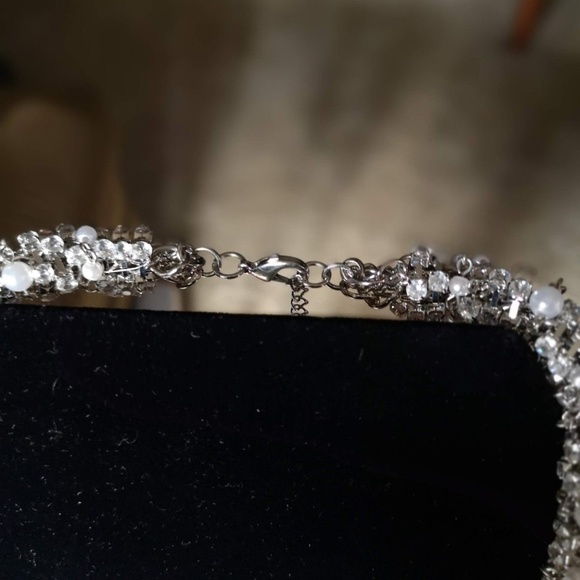 Amazing Bling Necklace/Belt 35" Long 100's of Rhin - Picture 7 of 8